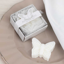 10 Pack White Butterfly Soap Party Favors with Gift Boxes, Pre-Packed Baby Shower