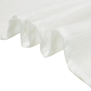 Enhance Your Tablescapes with a Slubby Textured Table Runner