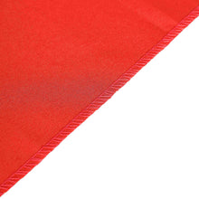 12 Inch x 108 Inch Red Polyester Table Runner
