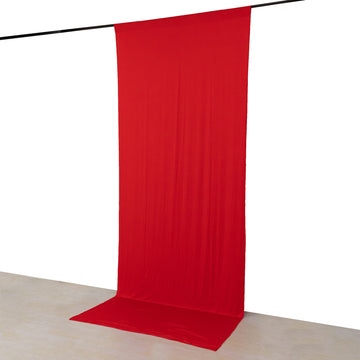 <strong>Versatile Red Backdrop Panels</strong>