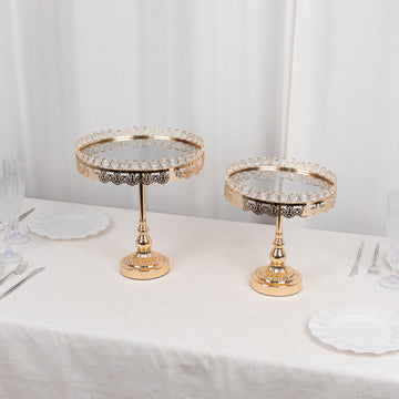 Decorative Gold Cupcake Holder Stands