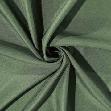 Enhance Your Dining Experience with the Olive Green Square Seamless Polyester Tablecloth