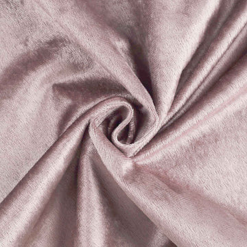 Create an Extraordinary Tablescape with the Mauve Seamless Premium Velvet Rectangle Tablecloth