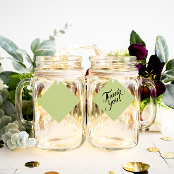 Unleash Your Creativity with Apple Green Wedding Favor Gift Tags