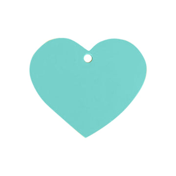 Turquoise Heart Shape Tags for Every Occasion