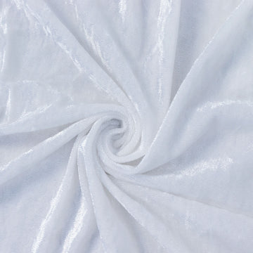 Enhance Your Décor with the White Premium Velvet Backdrop Stand Curtain Panel