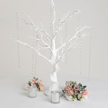 Whimsical White Manzanita Centerpiece Tree