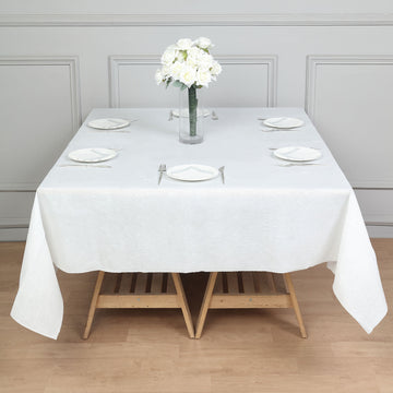 White Airlaid Paper Tablecloth: Add Elegance to Your Event Décor