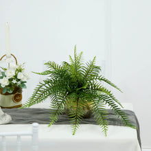Indoor Artificial Green Cycas Green Fern with Premium Real Touch Leaves