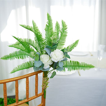 Enhance Your Indoor Decor with Artificial Green Cycas Fern Indoor Bushes