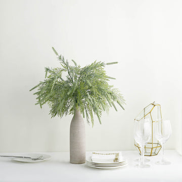 Add a Touch of Natural Green with Artificial Sagebrush Fern Stems