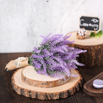 Elegant Artificial Lavender Lilac Flower Plant Stems for Any Occasion