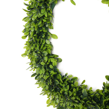 Enhance Your Space with Lifelike Leaf Spring Wreaths
