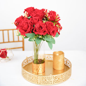 Enhance Your Event Decor with Real Touch Long Stem Flower Bouquets