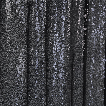 Create Unforgettable Moments with the Black Sequin Photo Backdrop
