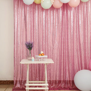 Add Sparkle and Elegance to Your Event with a Pink Sequin Photo Backdrop