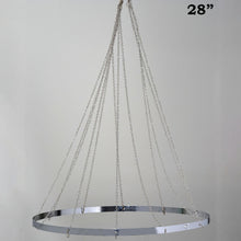 28inch Hanging Hoop Ring Drapery Hardware For 12-Panel Ceiling Drapes and FREE Tool Kit