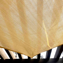 Tan UV Blocked 12 Feet x 16 Feet Hanging Sun Shade Sail Canopy
