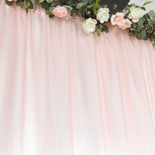 8ftx10ft Blush Rose Gold Satin Event Photo Backdrop Curtain Panel