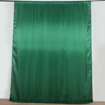 Premium Quality and Reusability in an Emerald Green Satin Backdrop