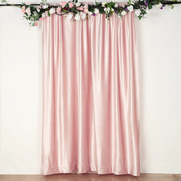 Elevate Your Event Decor with the Blush Velvet Backdrop