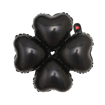 Why Choose Our Shiny Black Four Leaf Clover Shaped Mylar Foil Balloons?