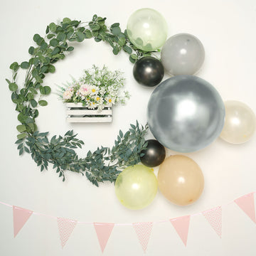 Create Unforgettable Moments with Metallic Chrome Silver Balloons