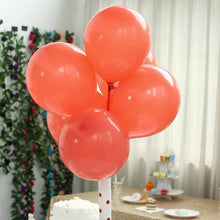 Air or Helium Matte Pastel Coral Latex Balloons 12 Inch 25 Pack