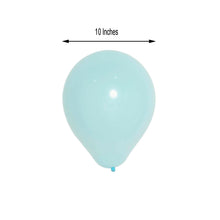 10 Inch Air or Helium Latex Balloons Matte Pastel Light Blue 25 Pack