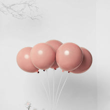 Latex Balloons Matte Dusty Rose 25 Pack 10 Inch Double Stuffed Prepacked