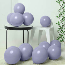 10 Inch Double Stuffed Latex Balloons In Matte Blue/Gray 25 Pack