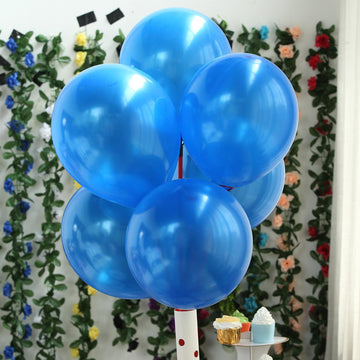 Experience the Beauty of Royal Blue Latex Balloons