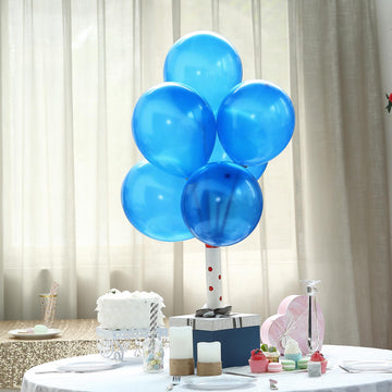 Add a Touch of Elegance with Royal Blue Latex Balloons