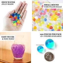 Small Nontoxic Jelly Ball Water Bead Vase Fillers 200 To 250 Pieces Purple