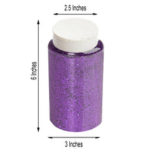 Purple Confetti DIY Craft Bottle Metallic Glitter 1 lb 