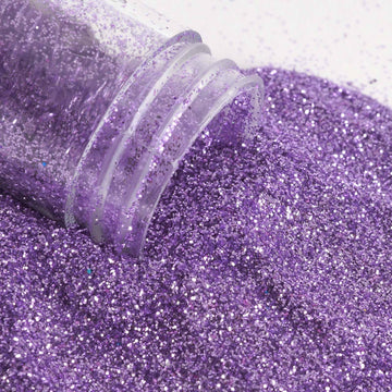 Add a Touch of Glamour with Metallic Lavender Lilac Glitter Powder