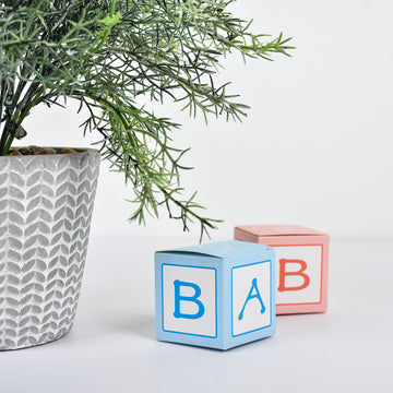 Blue Baby Shower Favor Boxes: The Perfect Addition to Your Celebration