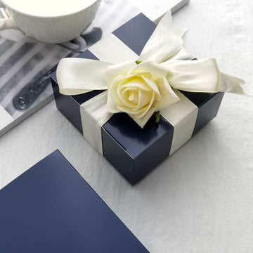 Navy Blue Party Favor Gift Boxes for Every Occasion