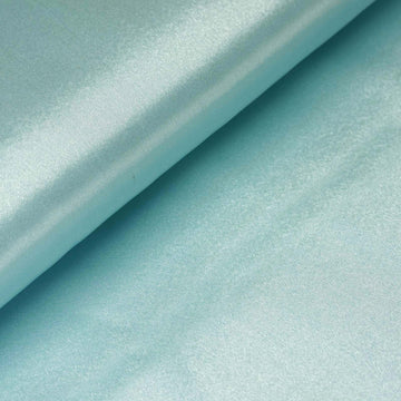 Elevate Your Event Decor with Blue Satin Fabric Bolt