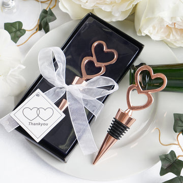 The Perfect Wedding Favor in Rose Gold