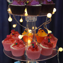 5 Tier Acrylic Clear Cupcake Tower Stand Dessert Holder Display