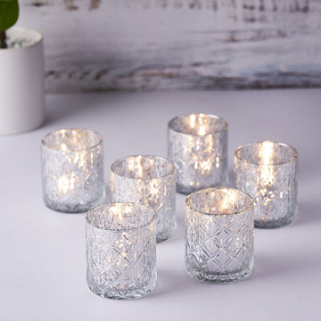 The Perfect Décor Accent in Shiny Silver Mercury Glass