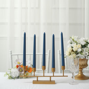Create Unforgettable Moments with Premium Navy Blue Taper Candles