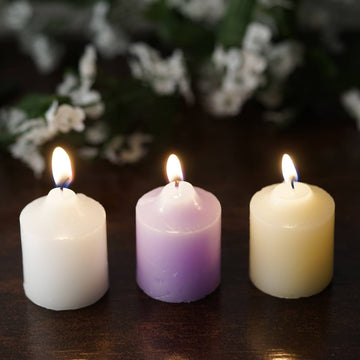 Create a Lavish Atmosphere with Lavender Lilac Votive Candles