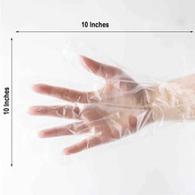 Clear Plastic Powder Free Disposable Multipurpose Gloves Pack of 100 