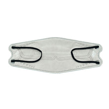 Pack of 10 Silver Breathable 4 Layer 3D Fish Design KF 94 Face Mask With Adjustable Nose Clip
