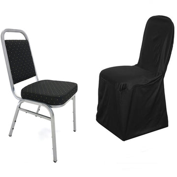 Black Stretch Chair Covers for Any Occasion