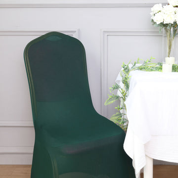 Durable and Easy to Maintain Hunter Emerald Green Chair Cover