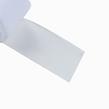 Enhance Your Wedding Invitations with White Silk-Like Chiffon Ribbon
