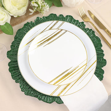 Create Unforgettable Table Settings with Hunter Emerald Green Charger Plates